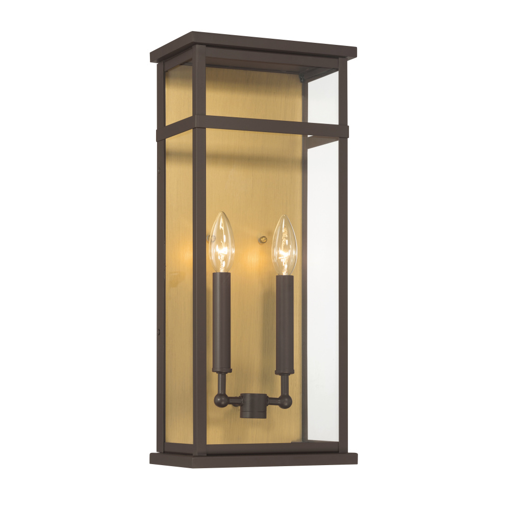 Briarlane 20" High 2-Light Outdoor Wall Sconce