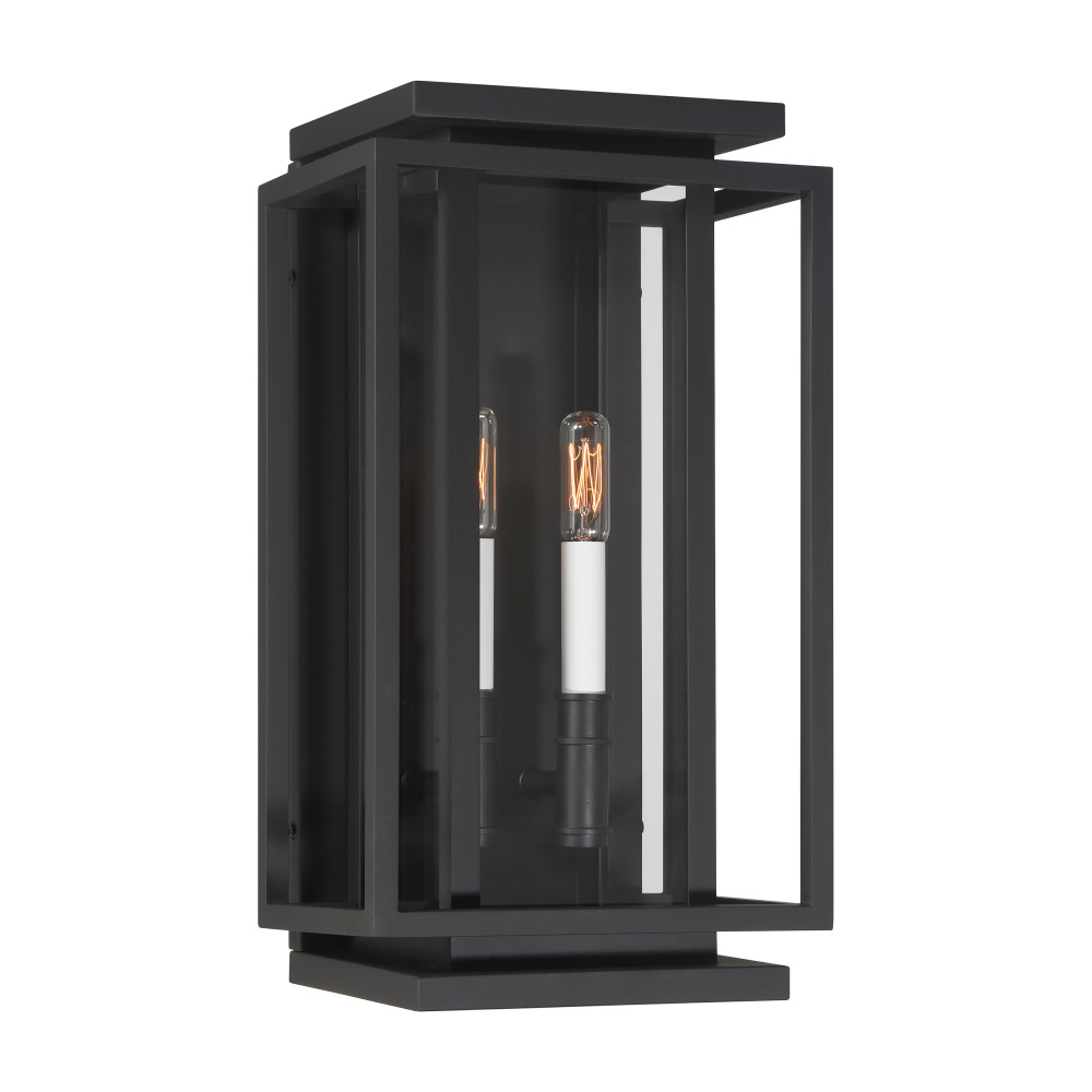 Stratford 17" High 2-Light Outdoor Wall Sconce