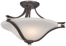 Minka-Lavery 3282-589 - 2 LIGHT SEMI FLUSH MOUNT