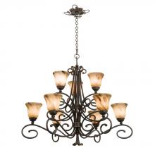 Kalco 5535TO/1576 - Amelie 9 Light Chandelier