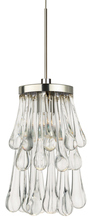Stone Lighting PD102CRPNM3M - Pendant Droplets Clear Polished Nickel MR16 Halogen 35W Monopoint Canopy