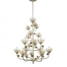 Varaluz 365C09ZG - Pinion 9-Lt 2-Tier Chandelier - Zen Gold