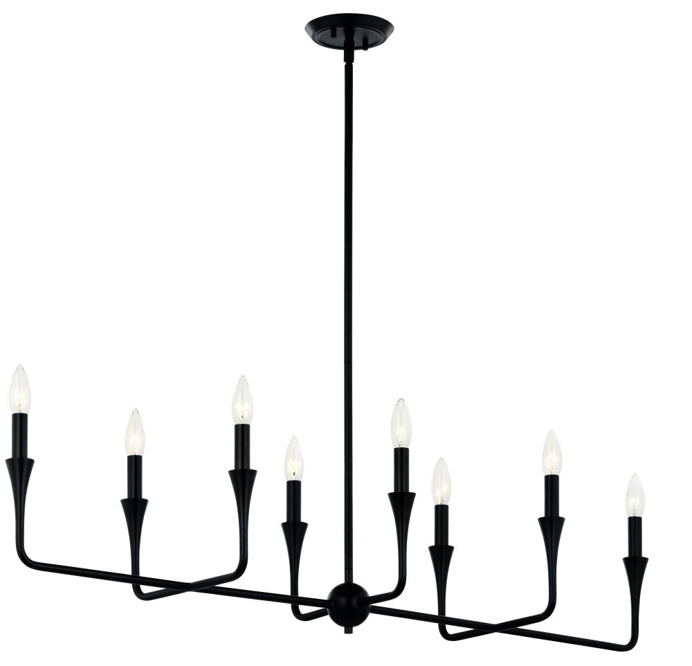 Linear Chandelier 8Lt