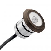 Kichler 16140CBR27 - 12V 2700K 100 Lumen LED Mini All-Purpose Recessed Light Centennial Brass