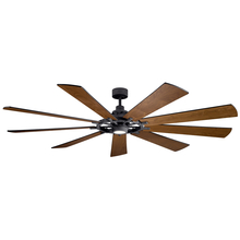 Kichler 300285DBK - Gentry XL LED 85" Fan Distressed Black
