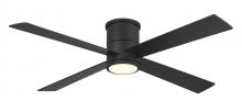 Minka-Aire F797L-CL - Falco Flush - 54" LED Flush Mount Ceiling Fan