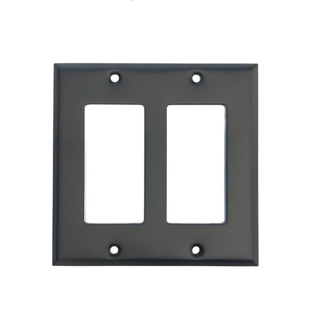 Double Ground Fault Wall Plate