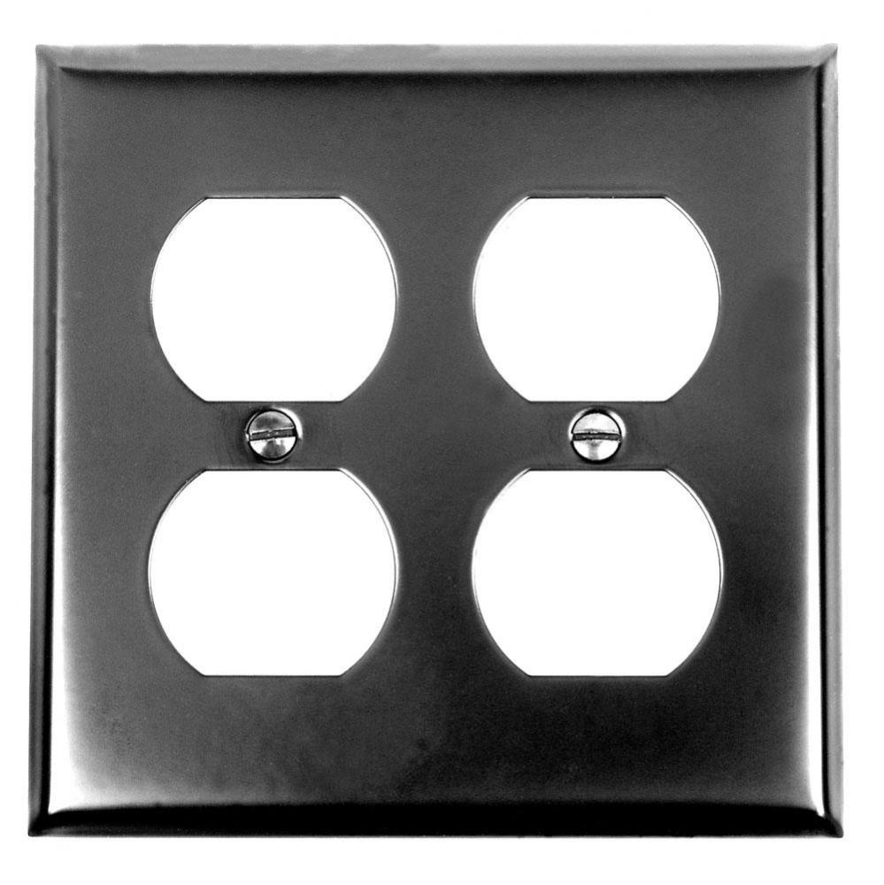 Double Duplex Wall Plate