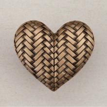 Acorn Manufacturing DQJGP - WOVEN HEART 1-1/2'' X 1-3/4''