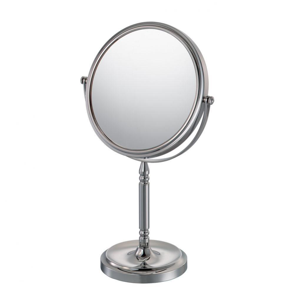 Recessed Base Free Standing Mirror  5X/1X