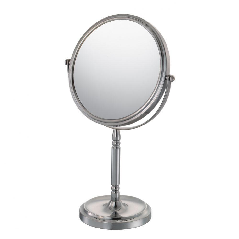 Recessed Base Free Standing Mirror  5X/1X