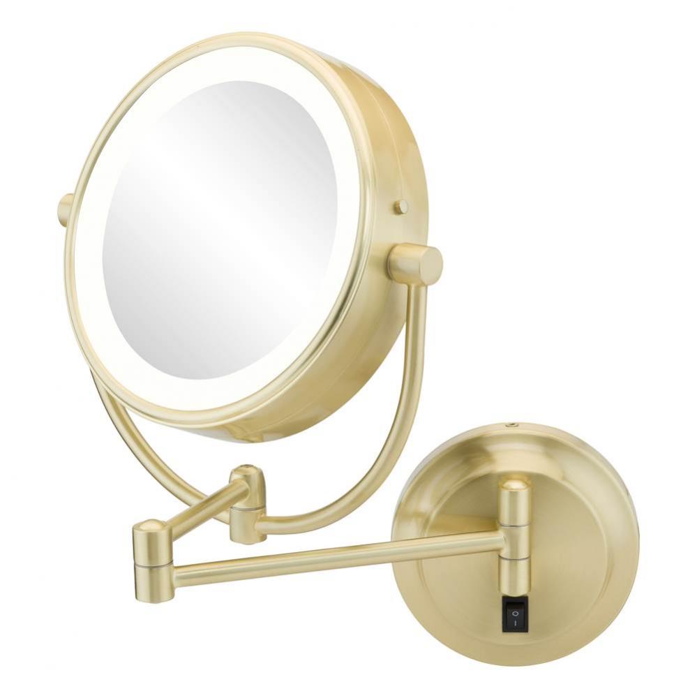 Neo Modern LED Lighted Wall Mirror - Hardwired