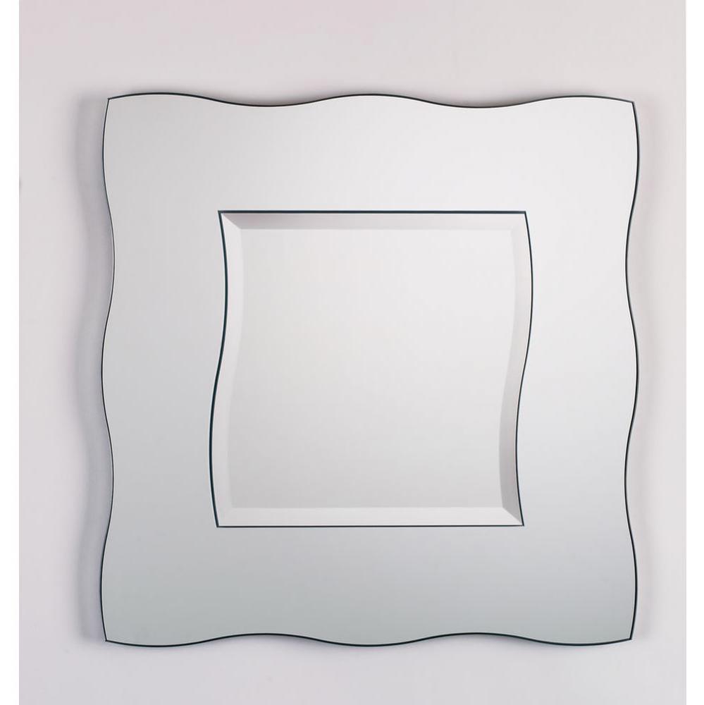 Wavy Square Mirror