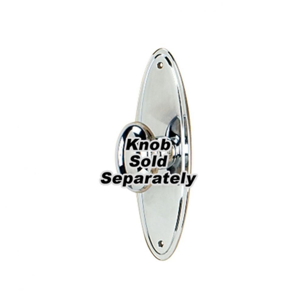 3'' Oval Escutcheon