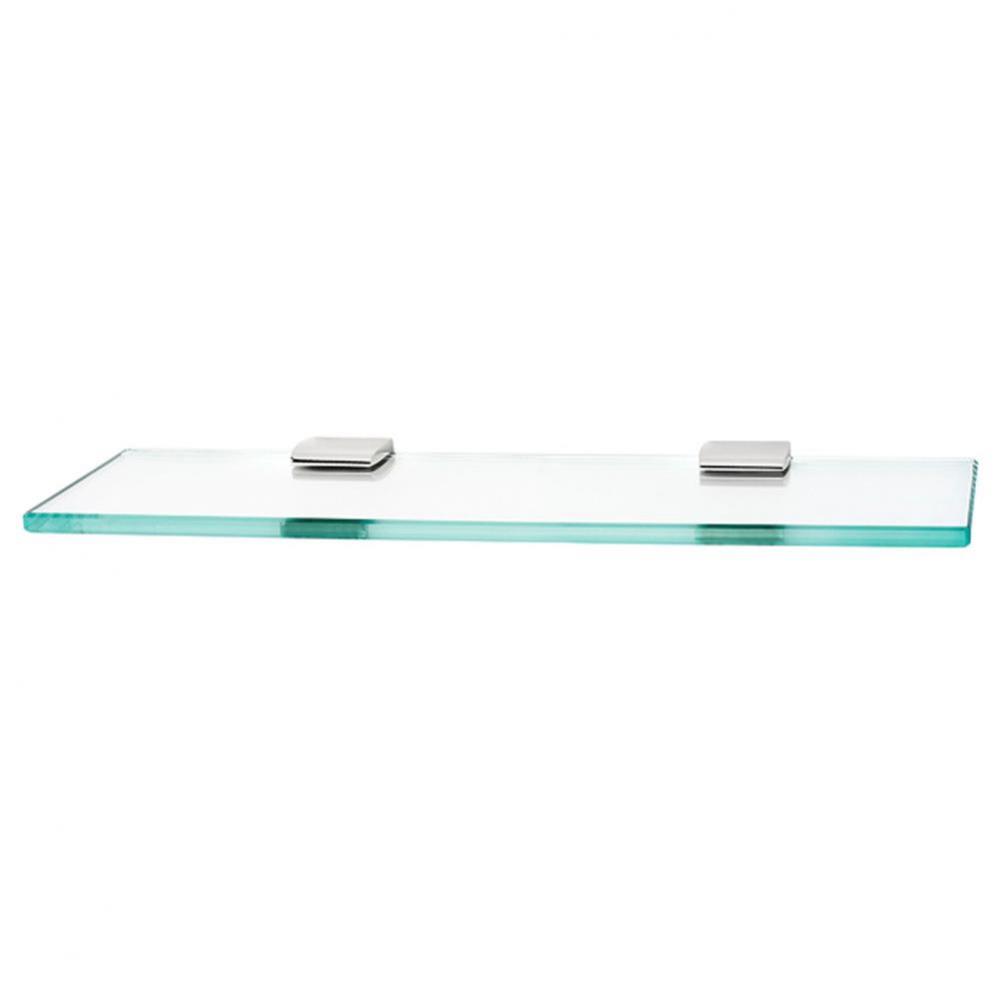 18'' Glass Shelf W/Brackets