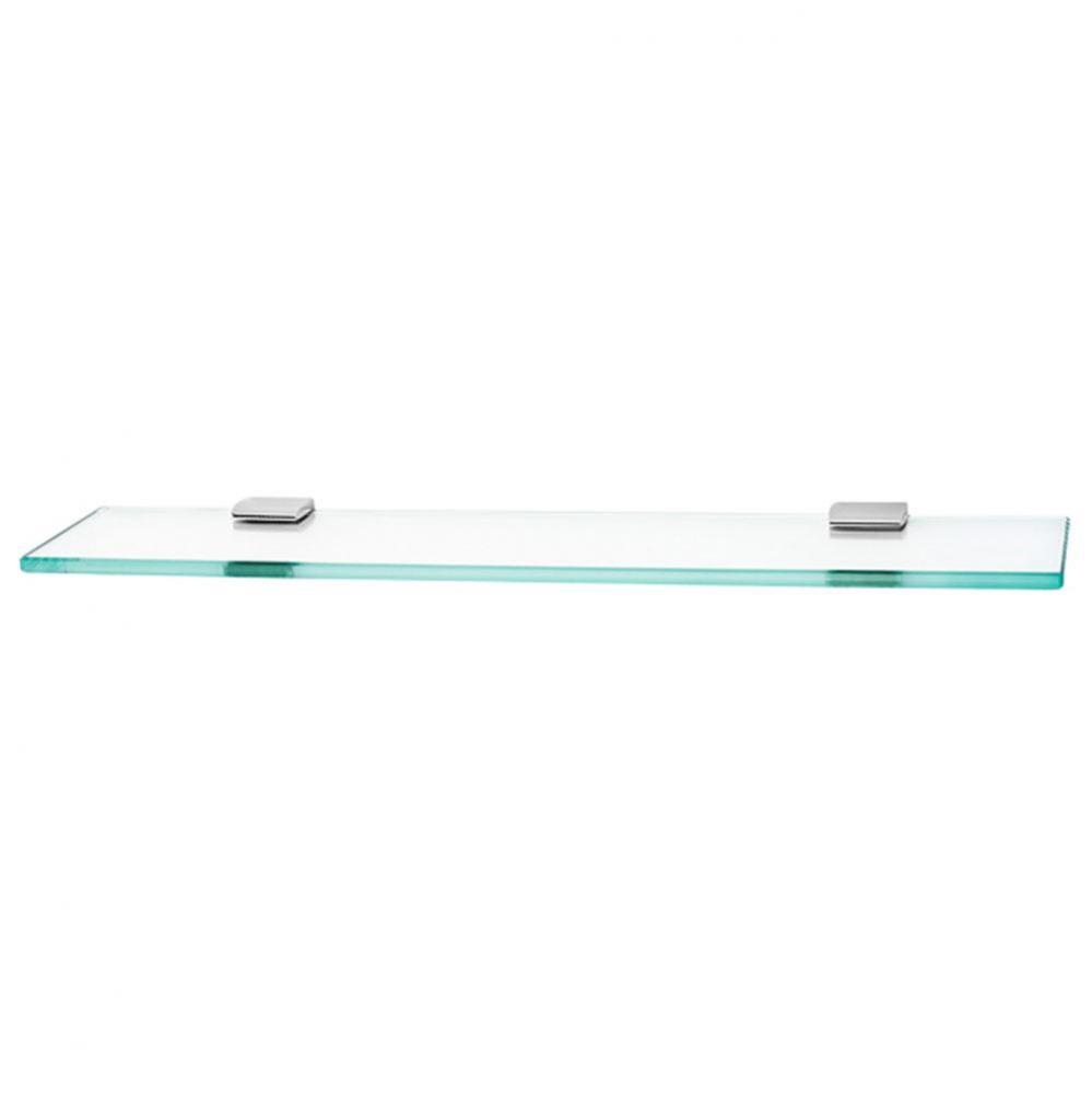 24'' Glass Shelf W/Brackets