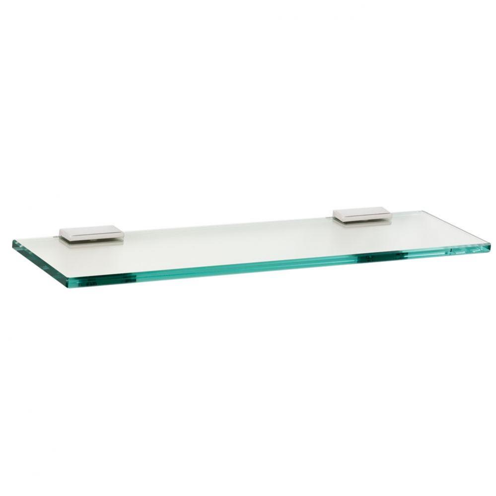 18'' Glass Shelf W/Brackets