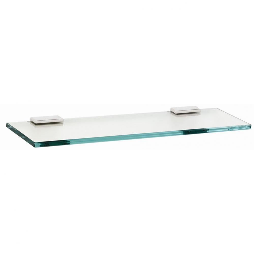 24'' Glass Shelf W/Brackets