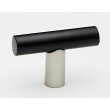 Alno A2802-MN/MB - T Knob Smooth Bar