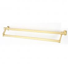 Alno A6525-31-PB - 31'' Double Towel Bar