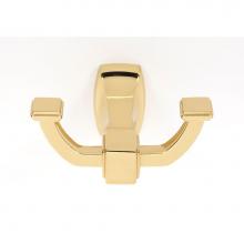 Alno A6584-PB/NL - Double Robe Hook