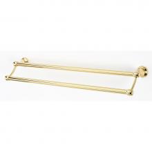 Alno A6625-24-PB/NL - 24'' Double Towel Bar