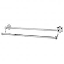 Alno A7725-24-PC - 24'' Double Towel Bar