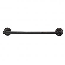 Alno A8220-18-DKBRZ - 18'' Towel Bar