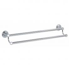 Alno A9025-24-PC - 24'' Double Towel Bar