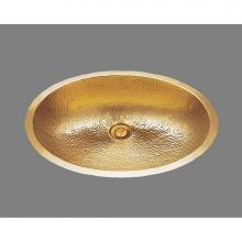 Alno B1519M.WB - Large Oval Lavatory, Melon Pattern, Undermount and Drop In
