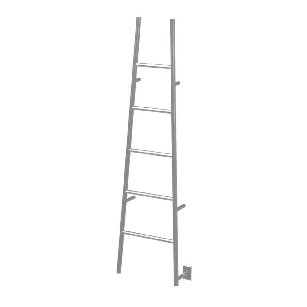 Jeeves Model A Ladder 5 Bar Hardwired Drying Rack in Polished