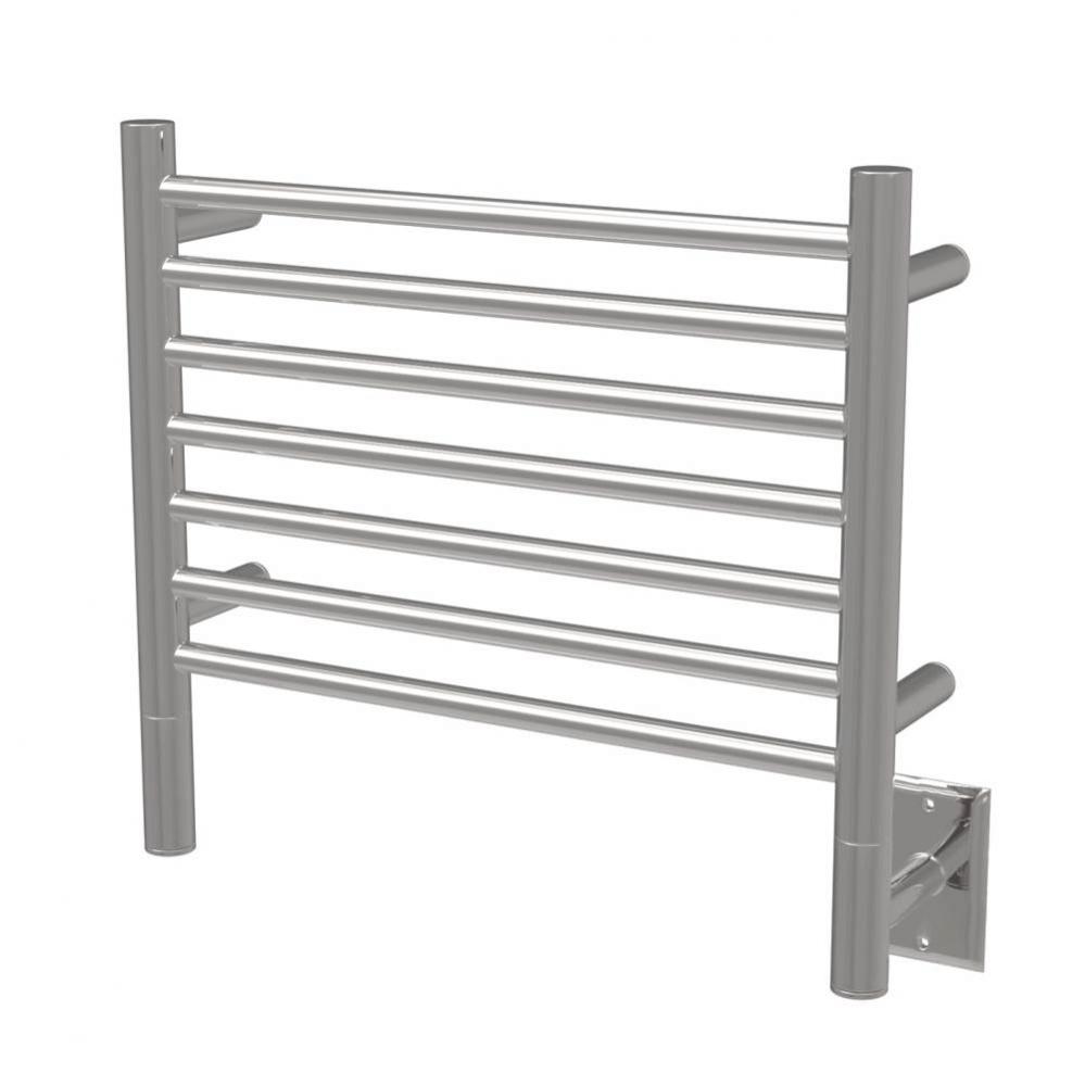 Jeeves Model H Straight 24'' Wide 7 Bar Hardwired Towel Warmer in Polished