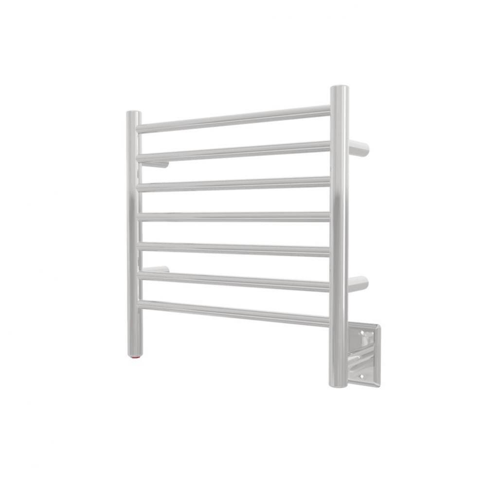 Radiant Small 7 Bar Towel Warmer in Polished Gold