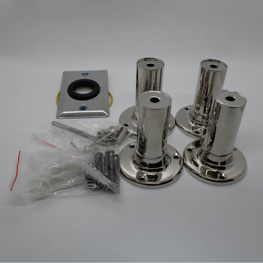 Traditional Bracket Pack - Polished Nickel