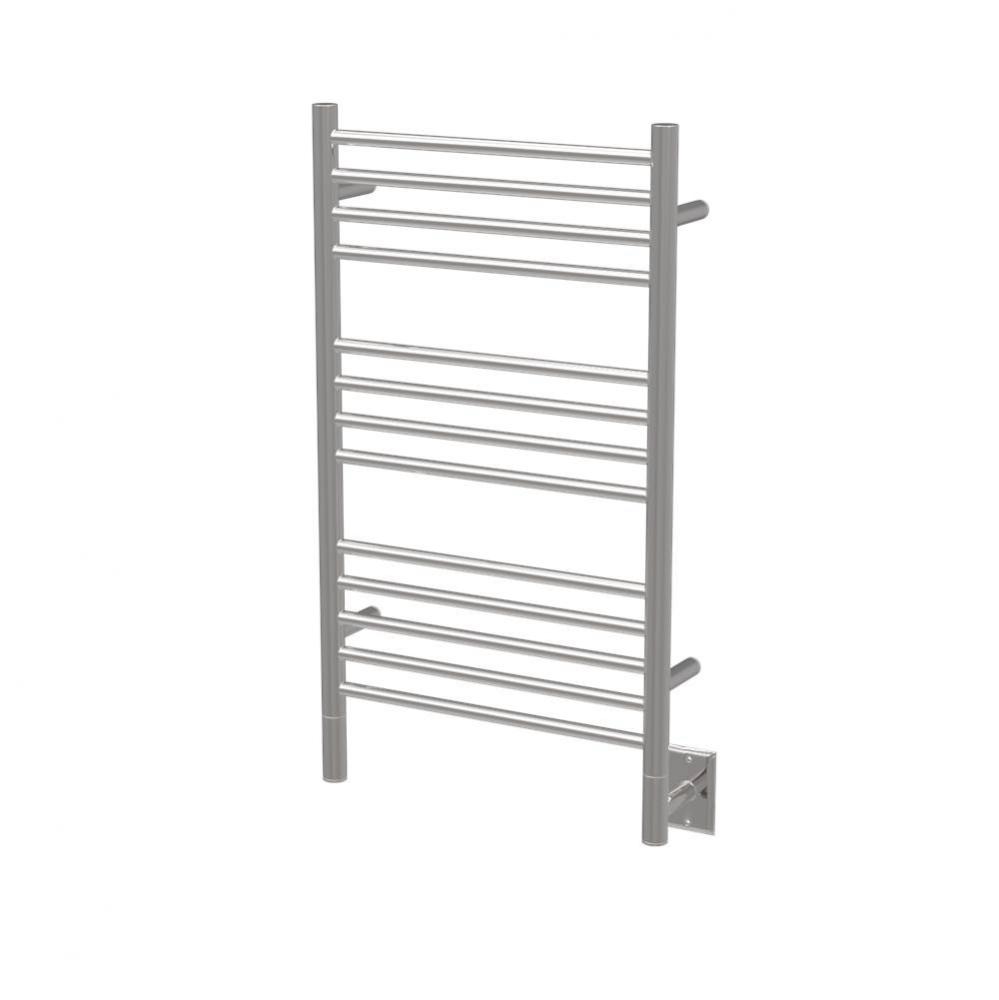 Jeeves Model C Straight 13 Bar Hardwired Towel Warmer in Polished