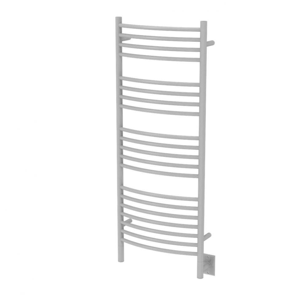 Amba Jeeves 20-1/2-Inch x 53-Inch Curved Towel Warmer, White