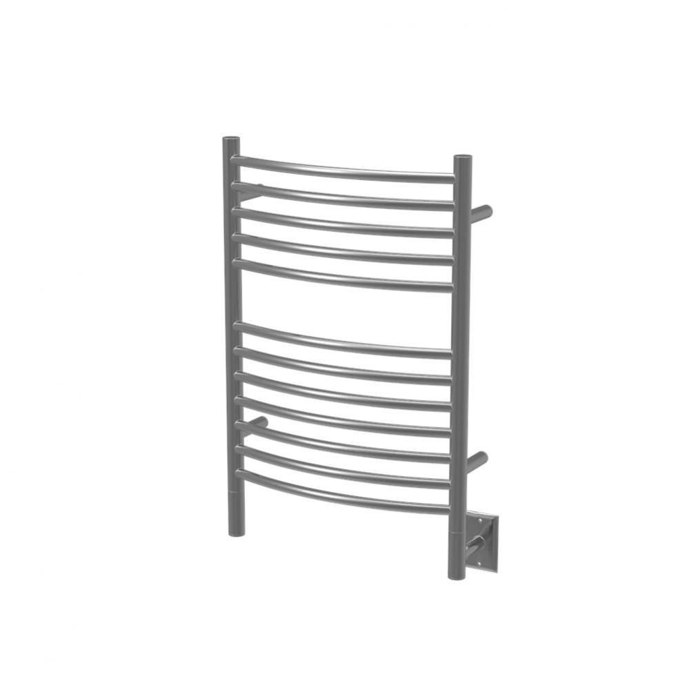 Amba Jeeves 20-1/2-Inch x 31-Inch Curved Towel Warmer, Brushed