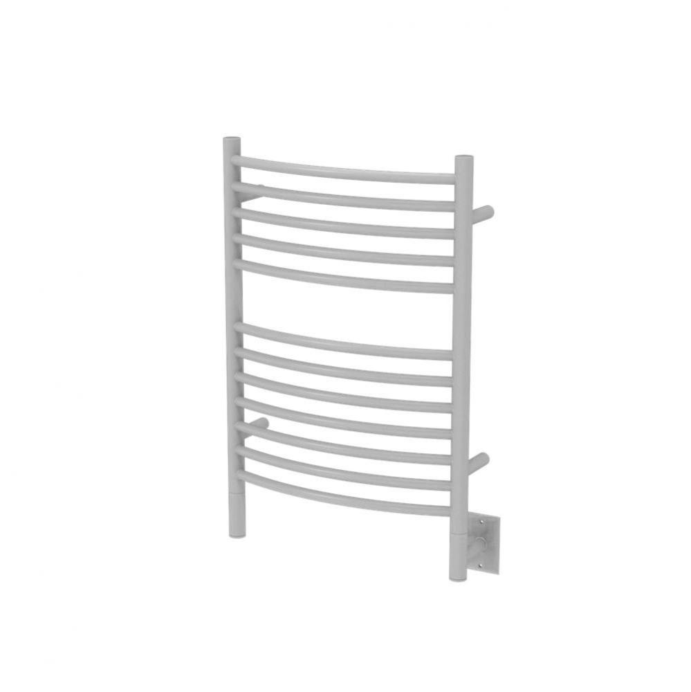 Amba Jeeves 20-1/2-Inch x 31-Inch Curved Towel Warmer, White