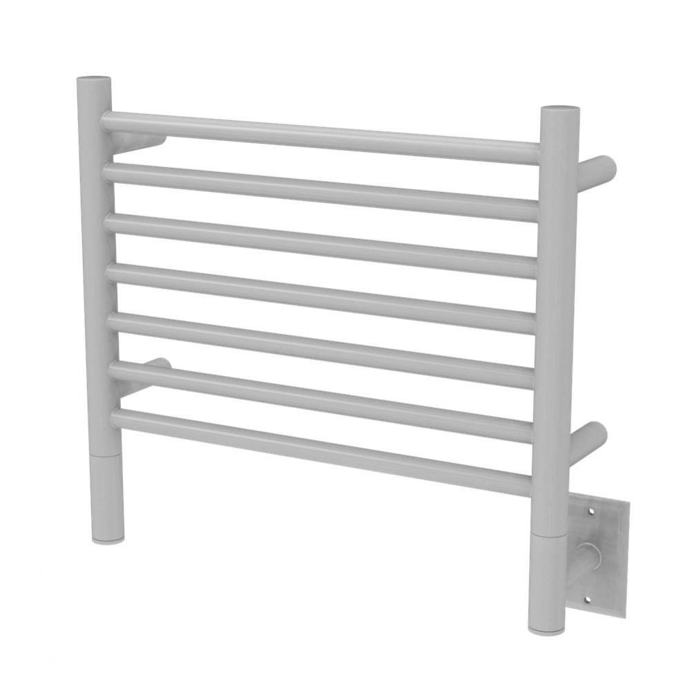 Jeeves Model H Straight 7 Bar Hardwired Towel Warmer in White