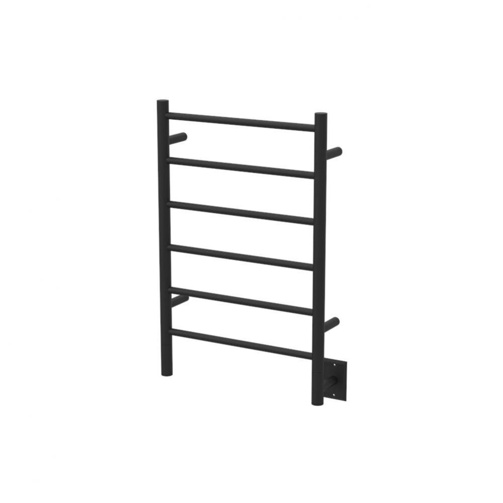 Jeeves Model J Straight 6 Bar Hardwired Drying Rack in Matte Black