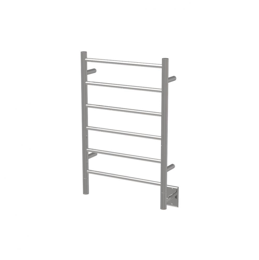 Jeeves Model J Straight 6 Bar Hardwired Drying Rack in Polished