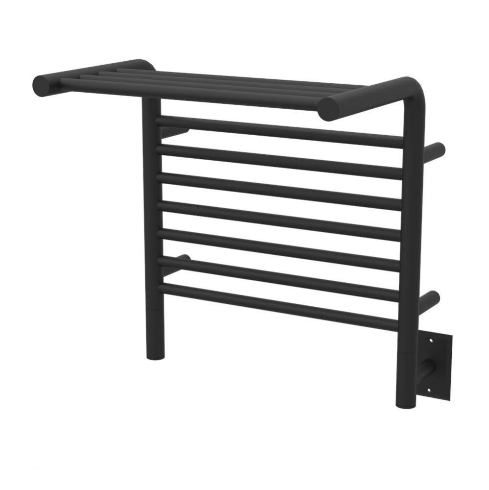 Amba Jeeves 20-1/2-Inch x 22-Inch Shelf Towel Warmer, Matte Black