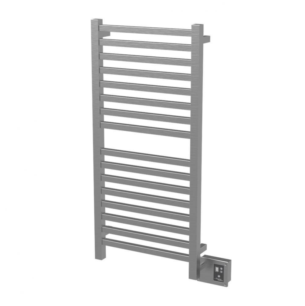 Amba Quadro 20-1/2-Inch x 42-5/8-Inch Towel Warmer, Brushed