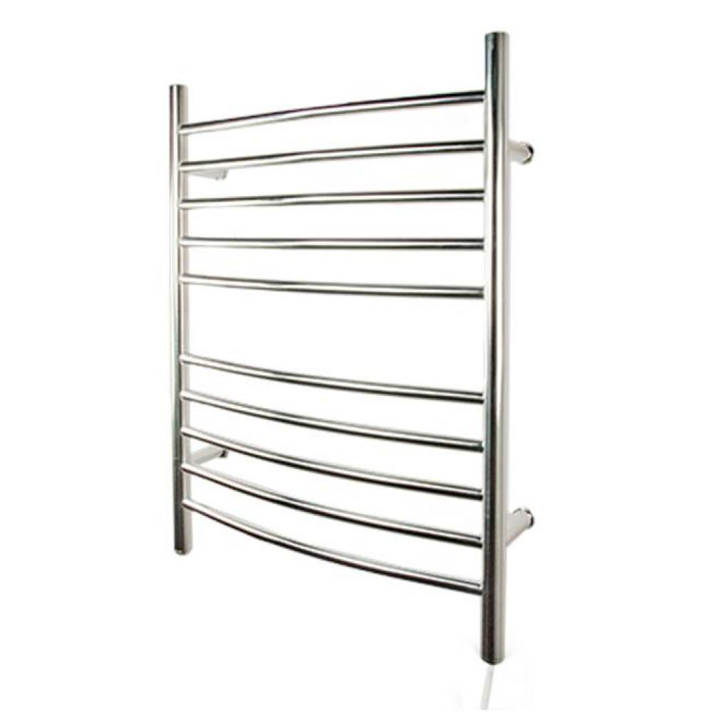 Amba RWP-CB Radiant Plug-In Curved Towel Warmer, Brushed