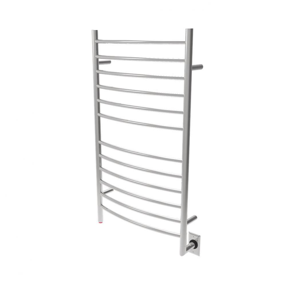 Amba RWHL-CP Radiant Large Hardwired Curved Towel Warmer, Polished
