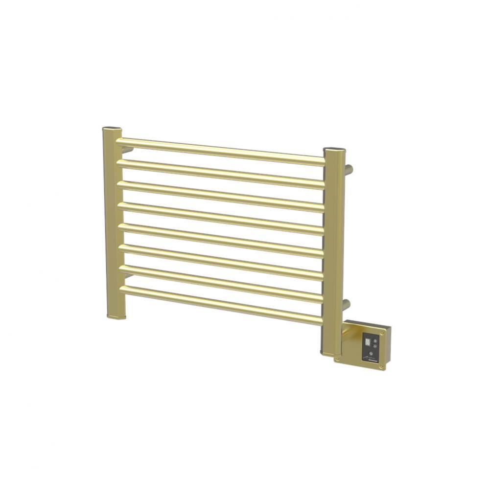 Amba Sirio 28-7/8-Inch x 21-3/8-Inch Towel Warmer, Satin Brass