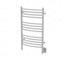 Amba Products CCW - Amba Jeeves 20-1/2-Inch x 36-Inch Curved Towel Warmer, White