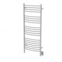 Amba Products DCW - Amba Jeeves 20-1/2-Inch x 53-Inch Curved Towel Warmer, White