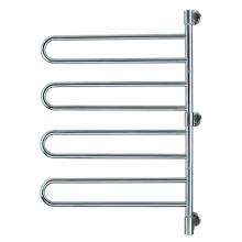 Amba Products J-B004B - Swivel Jill Model B004 8 Bar Plug-in Towel Warmer in Brushed