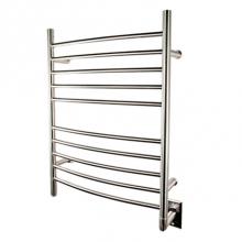 Amba Products RWH-CB - Amba RWH-CB Radiant Hardwired Curved Towel Warmer, Brushed